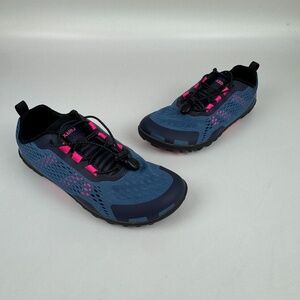 Xero Aqua X Sport Women US 7.5 Water Shoes Barefoot Running Hiking Blue Pink